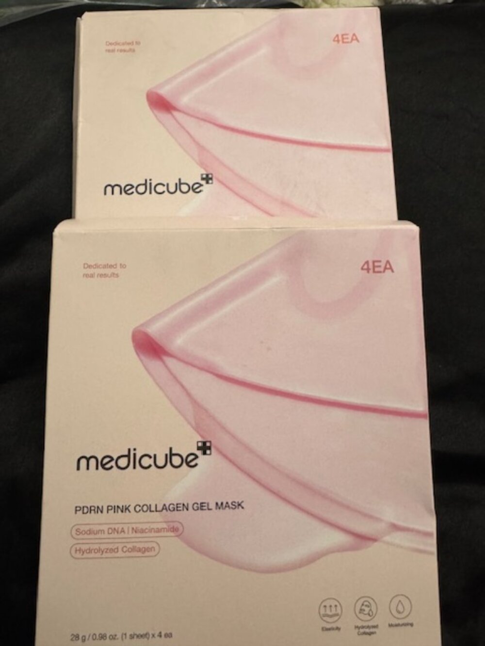 Medicube PDRN Pink Collagen Gel Mask Korean Skincare - 0.98oz: NIB 2 Pack